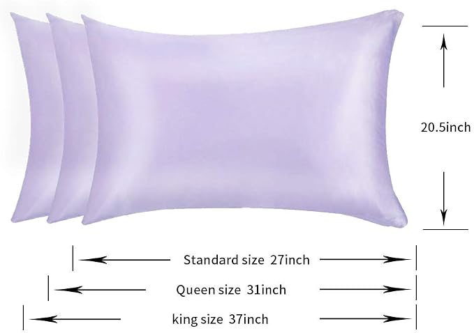 Jocoku 100% Mulberry Silk Pillowcases Set of 2 - Image 5