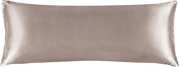 BEDELITE Satin Body Pillow Cover, Super Soft and Cooling Body Pillow Pillowcase by BEDELITE
