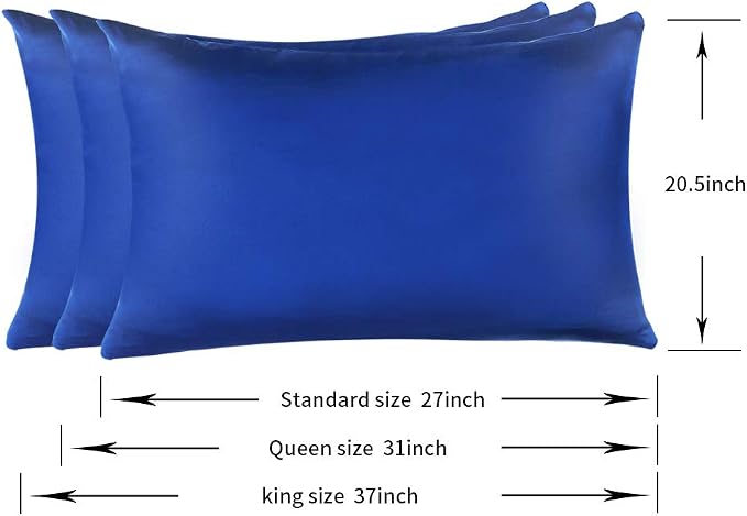 Jocoku 100% Mulberry Silk Pillowcases Set of 2 - Image 6