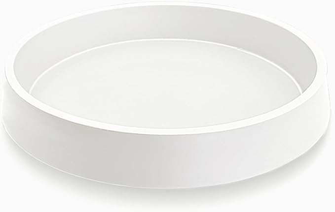 Plant Saucer Tray for Ceramic Plastic Pots, 12 inch Plant Saucers for Indoors by Bleuhome