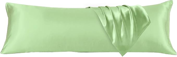 HUXMEYSON Body Pillow with Satin Pillowcase, Body Pillow - Image 9
