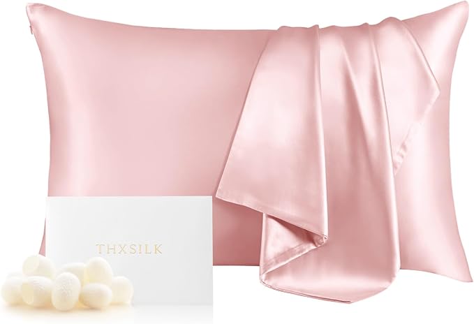THXSILK 100% Mulberry Silk Pillowcase by THXSILK
