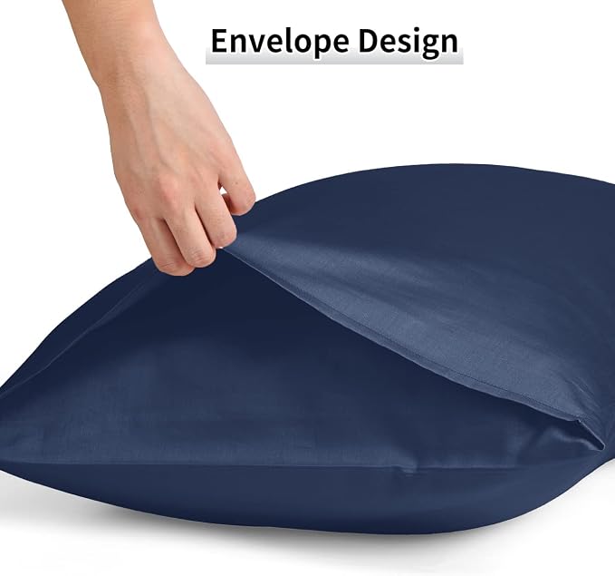 Warmstar Cotton Pillow Cases King Size Set of 2, 600 Thread Count Pillowcases - Image 5