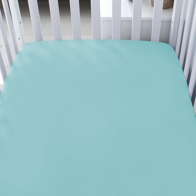 Biloban Crib Sheets Fitted, 2 Pack Crib Sheet Fits - Image 2