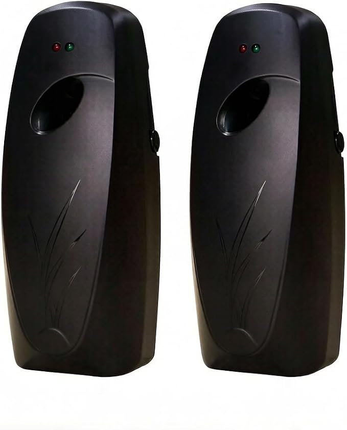 Automatic Air Freshener Spray Dispenser 2-Pack, Wall Mount or Tabletop by simpdecor