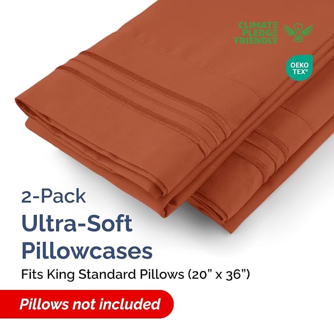 King Standard Pillow Cases Set of 2 - Image 2