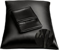 BLISSFORD Black Satin Pillowcase by BLISSFORD