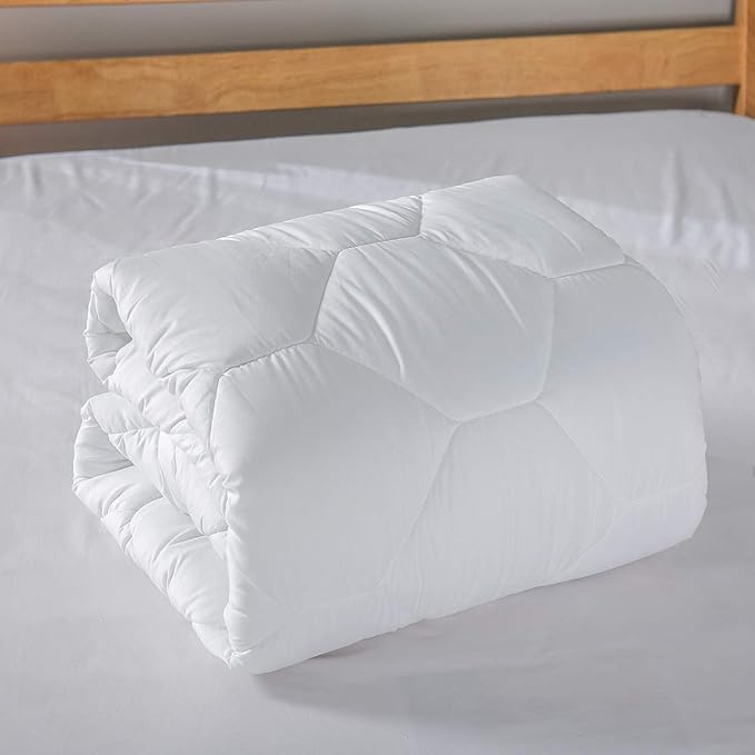 Twin Mattress Pad, 8-21" Deep Pocket Protector Ultra Soft Quilted Fitted Topper - Image 5