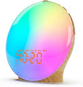 JALL Sunrise Alarm Clock with 25 Soothing Sounds, Sunset Lamp & 5W Bluetooth by JALL
