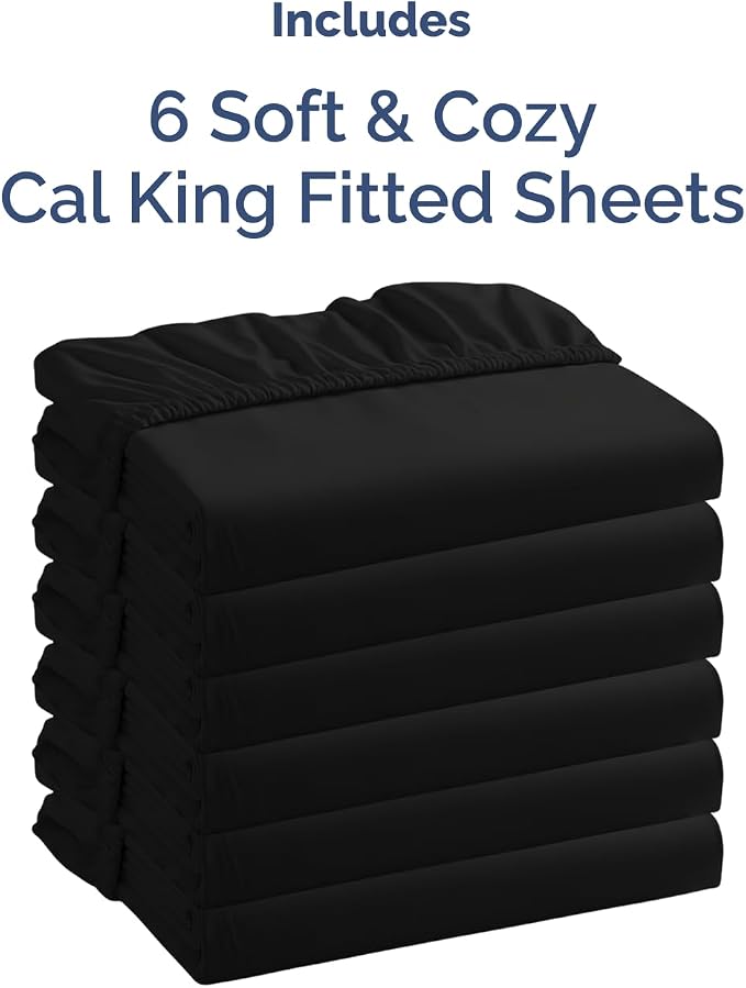 Cal King Size Fitted Bed Sheet - Image 4