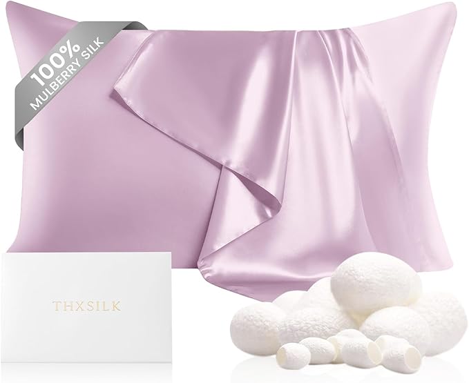 THXSILK 100% Mulberry Silk Pillowcase by THXSILK