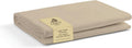 Linen Home 100% Cotton Percale 1 Flat Sheet, Full Size by LINENHOME