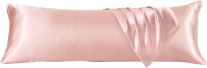 HUXMEYSON Body Pillow with Satin Pillowcase, Body Pillow - Image 9
