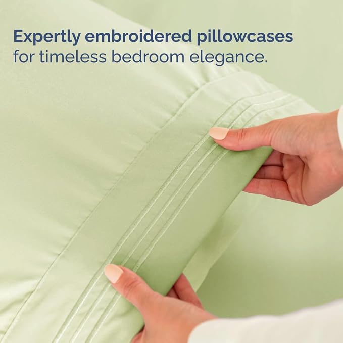 Flex Top Split Head King 4 Piece Sheet Set - Image 7