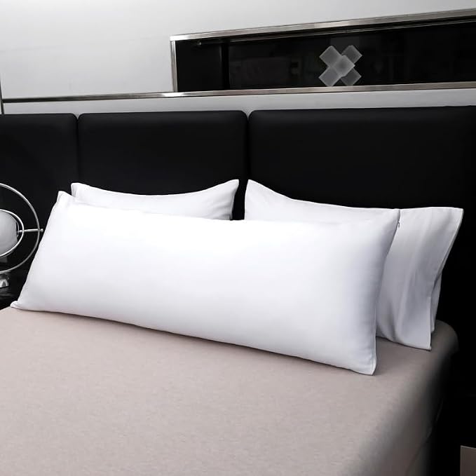 evoLive 100% Rayon Derived from Bamboo Cooling Breathable Body Pillow - Image 4