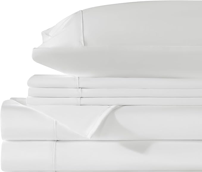 LBRO2M 1000 Thread Count 100% Egyptian Cotton Sheets Set 6 Piece Sets - Image 6