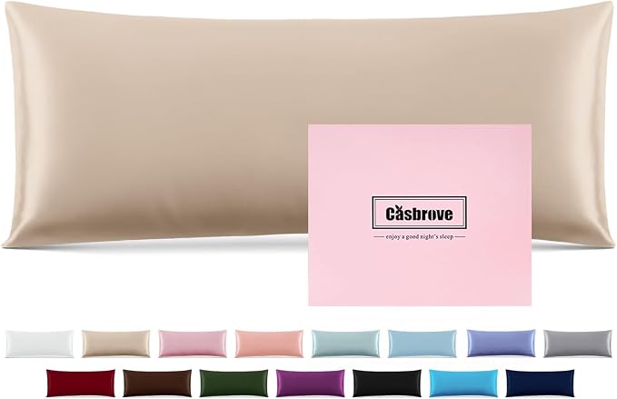 Silk Body Pillow Cover Pillow Pillowcase by Casbrove