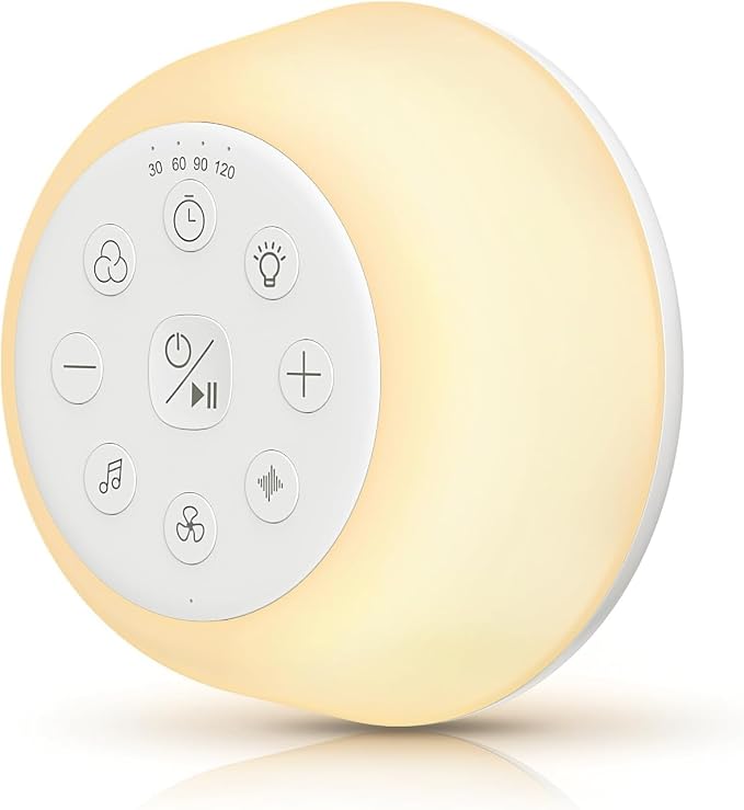Rechargeable White Noise Machine by Wobrikosee