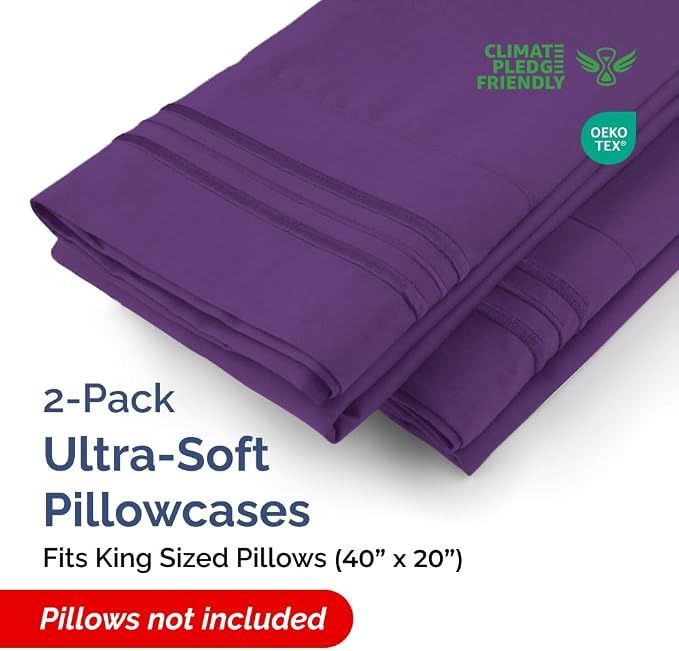 King Pillow Cases Set of 2 - Image 2