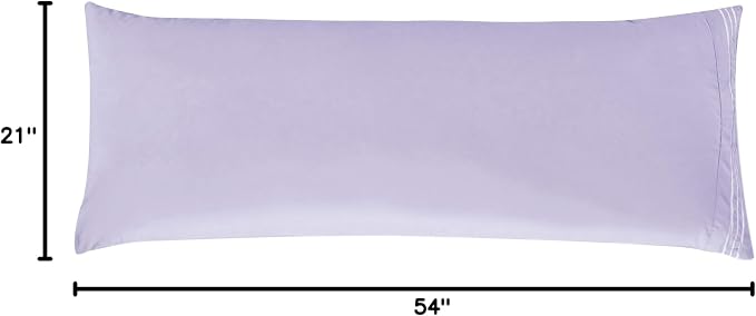 Elegant Comfort Luxury Ultra-Soft 1-Piece Body Pillowcase - Image 8