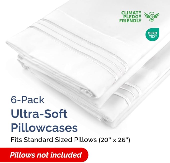 Standard Pillow Cases Set of 6 - Image 2