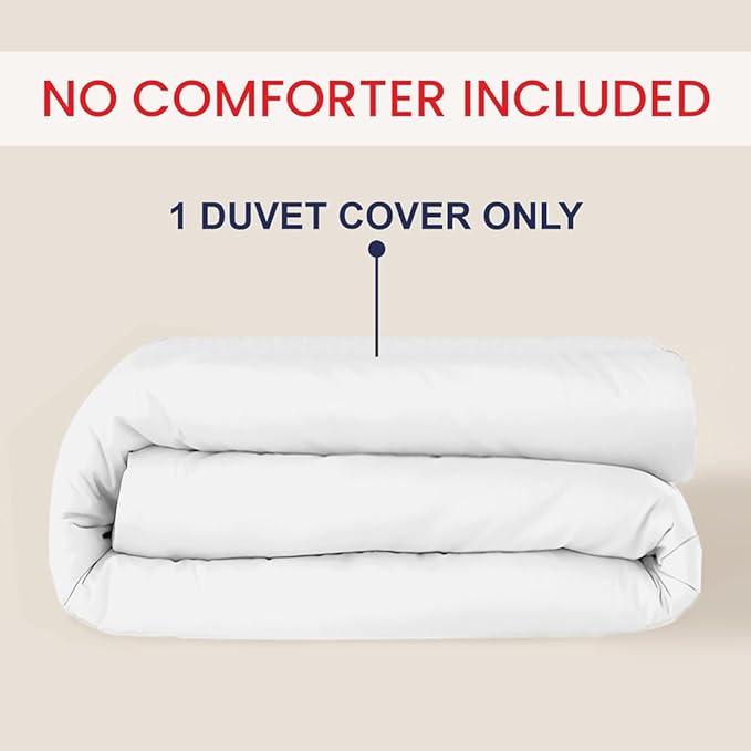 Kotton Culture 1 Pc Twin XL/Twin Duvet Cover Only-100% Egyptian Cotton 600 - Image 2
