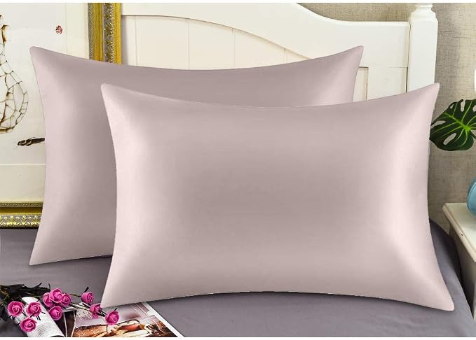 Jocoku 100% Mulberry Silk Pillowcases Set of 2 - Image 4