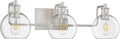 Tipace 3 Lights Vanity Light Bathroom Light Fixture Over Mirror by Tipace