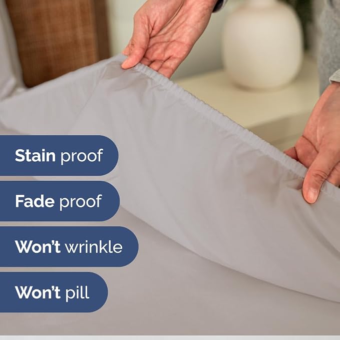 Bulk Case Pack of 16 Fitted Sheets - Image 8