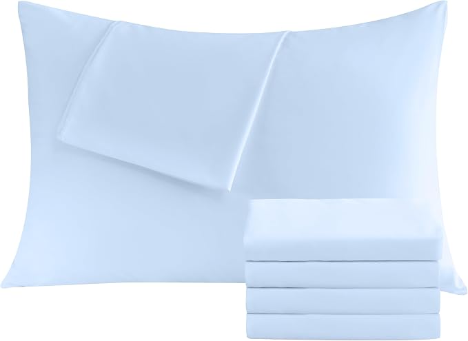 Pillowcases King 4 Pack, 20x36 Pillow Cases by Culve