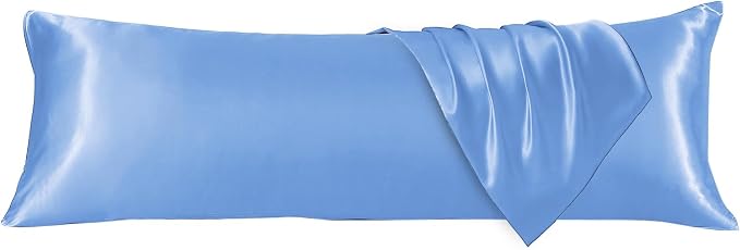 HUXMEYSON Body Pillow with Satin Pillowcase, Body Pillow - Image 9
