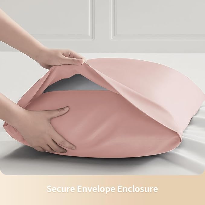 Standard Pillowcases, Cooling Viscose from Bamboo Pillow Covers - Image 6