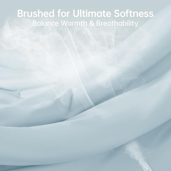 MUXHOMO Queen Comforter Set, All Season Ultra Soft Down Alternative Bedding - Image 3