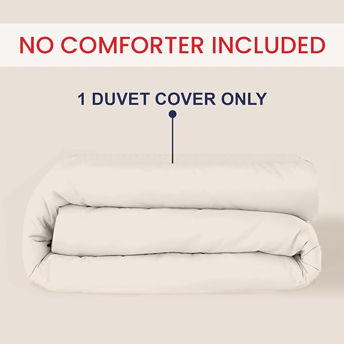 Kotton Culture 1 Pc 120"x120" Duvet Cover Super King Plus/Super Oversize King - Image 2