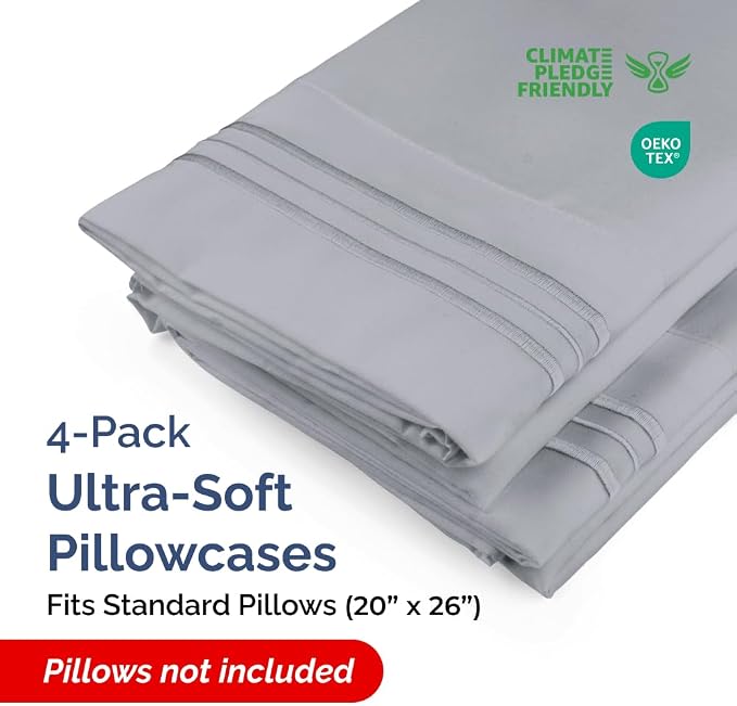 Standard Pillow Cases Set of 4 - Image 2