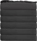 Bulk Full Fitted Sheet Only Deep Pocket 6 Pack, Quick Sort Bottom Bed Sheets by Culve