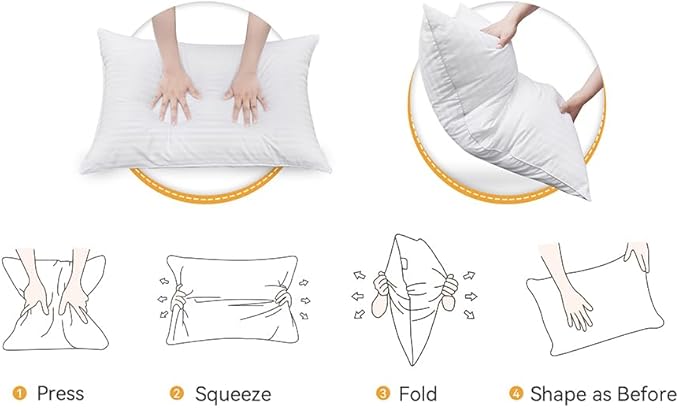 Oubonun Queen Size Pillows Set of 2 - Image 7
