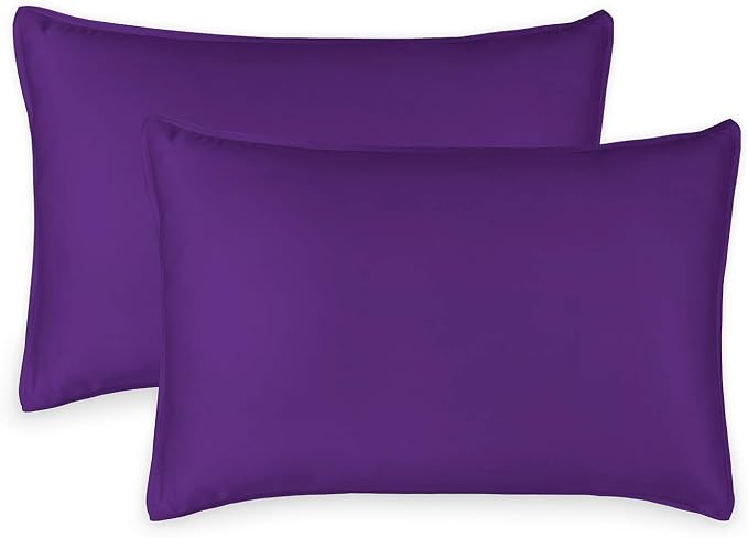 Queen Pillowcases by Pure Bamboo, Genuine 100% Organic Viscose Derived from by PureBamboo