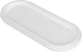MAONAME Oval Long Narrow Wood Tray, Rustic Decorative Tray by MAONAME