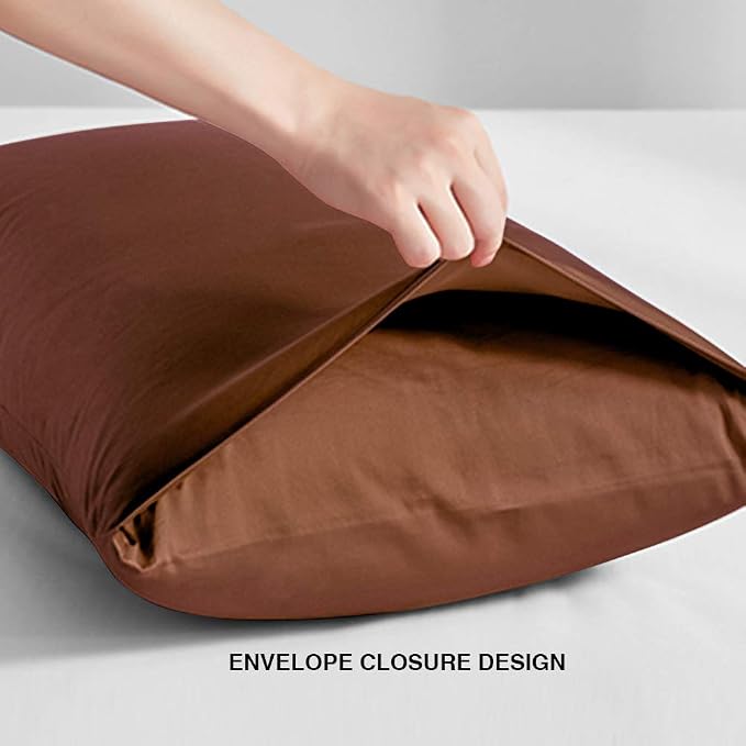 FLXXIE Pillow Cases Queen, Soft Microfiber Pillow Covers - Image 3