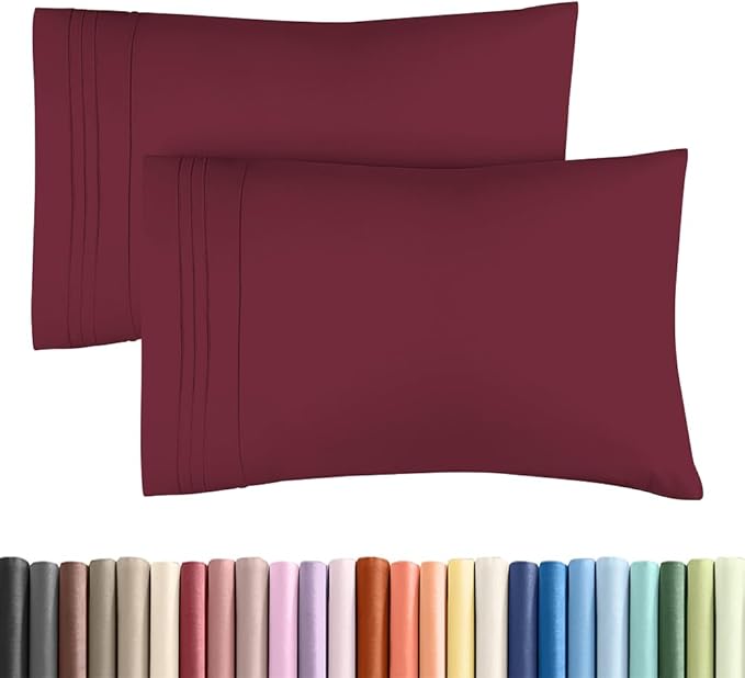 Standard Pillow Cases Set of 2 by CGKUnlimited