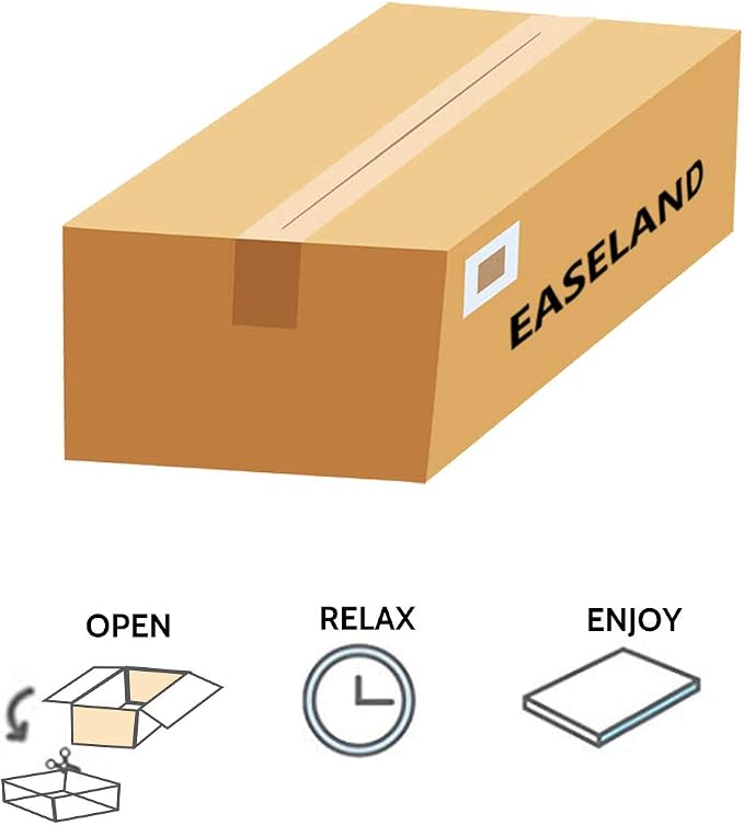 EASELAND California King Mattress Topper Pillow Top Mattress Cover Quilted - Image 7