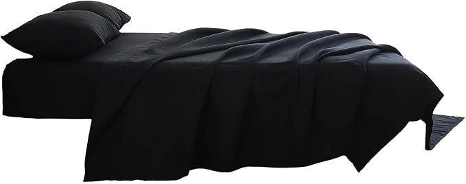 Kingnex Oversized King Flat Sheet 132x110 - Image 2
