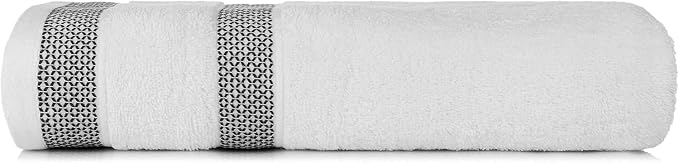 CASA COPENHAGEN Solitaire 6Pcs 100% Egyptian Cotton Large Designer Towels Gift - Image 5