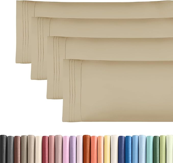 Body Pillowcases Set of 4-20x54 Long Body Pillow Case by CGKUnlimited