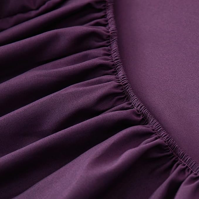 Bedding Queen Size Fitted Sheet Only- Bottom Matress Fitted Sheet-Fits 15inches - Image 7