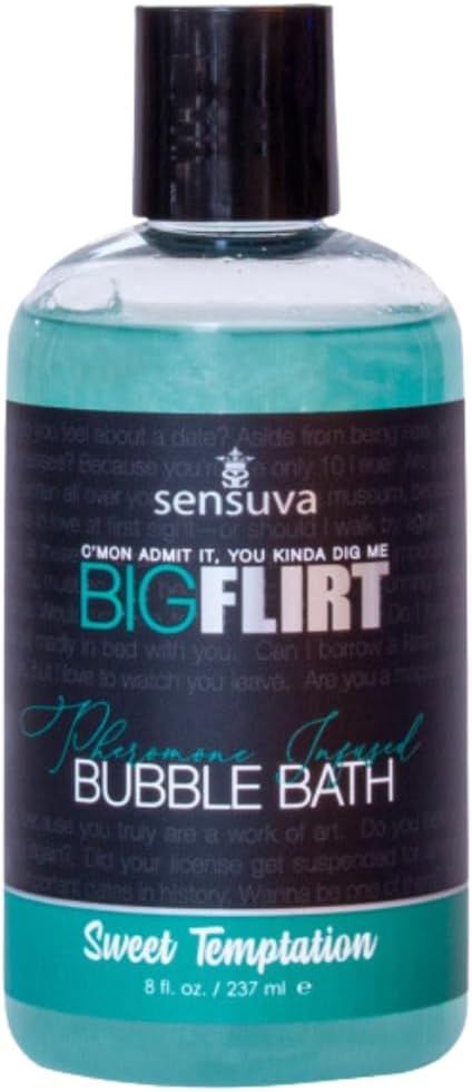 Big Flirt Pheromone Bubble Bath | Sweet Temptation 8 fl.oz. - Image 3