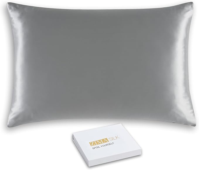 ZIMASILK 25 Momme 100% Pure Mulberry Silk Pillowcase by ZIMASILK