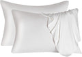 2 Pcs Mulberry Silk Pillowcase for Hair and Skin, Cooling Silk Pillow Case by SIYUAN