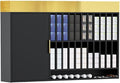 OmySalon Hair Color Organizer Rack, Professional Wall Mounted Salon Station by OmySalon